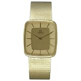 Omega 14K Solid Gold Mens Vintage Watch - 1980's by Omega