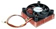 1u 6cm Copper Cpu Heatsink & Fan Cooler P3/celeron