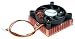 1u 6cm Copper Cpu Heatsink & Fan Cooler P3/celeron