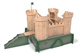 Pintoy Wooden Medieval Castle With Mound