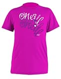 O'Neill Girls Skins Short Sleeve Rash Tee (Punk Pink)