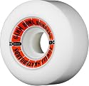 Powell Classic Bowl Bombers Skateboard Wheel Set (64mm/95A, White)