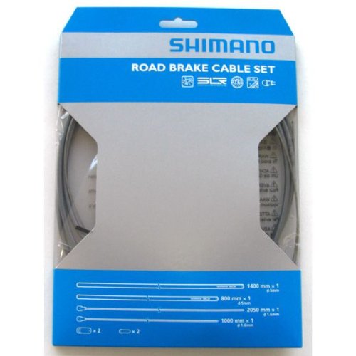 Buy Shimano Road PTFE Brake Cable & Housing Set Gray Best Price.