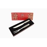 Royal Pewter: 2-pc. Carving Set by Fjord Design Hardanger-Bestikk