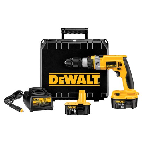 DEWALT DCD939VX 14.4-Volt 1/2-Inch XRP Hammerdrill/Dril/Driver with Vehicle Charger