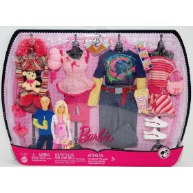 Barbie and Ken - Fashion Doll Clothes - Summer 2008 4+ Outfits N7480 Date Night! by Barbie