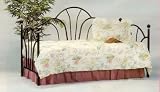 PENCOCK STYLE DAYBED W/ PORCELAIN KNOBS IN BLACK FINISH