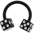Bioplast Black Dice Circular Horse Shoe