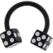 BIOPLAST Black DICE Circular Horse Shoe