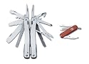 Victorinox Swiss Army Swisstool Spirit Multi-tool Plus Free Pocket Knife