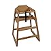 High Chair Natural Assembled
