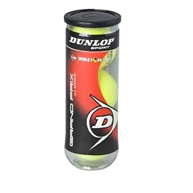 Dunlop Sports Grand Prix Hard Court 3 Ball Can: Sports &amp; Outdoors