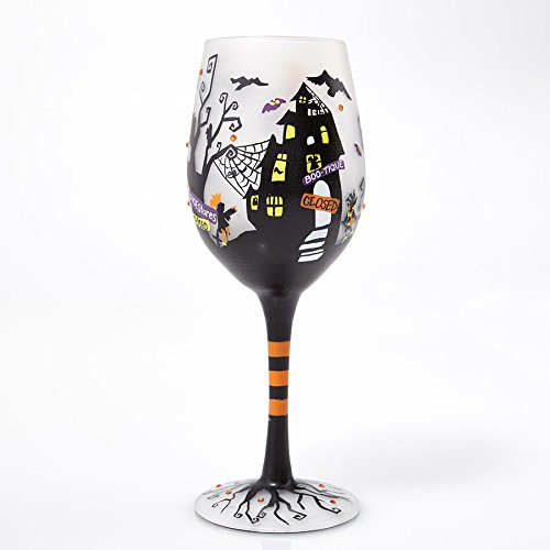 Enesco Lolita Wine Glass Fright Night Wine_Glass 9 In