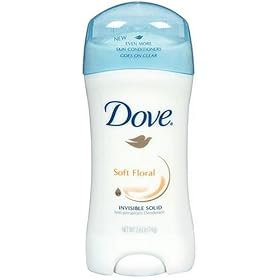 Dove Antiperspirant & Deodorant, Invisible Solid, Soft Floral - 2.6oz