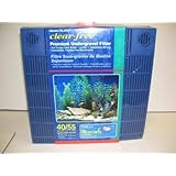 Penn Plax 40/55 Gallon Aquarium Premium Under Tank Filter