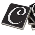 Marble Coaster Set C - Black