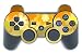Playstation 3 Controller Skin Retro Orange Flowers