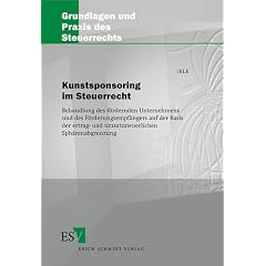 Kunstsponsoring im Steuerrecht.