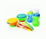Munchkin 10 Piece Baby Dining Set