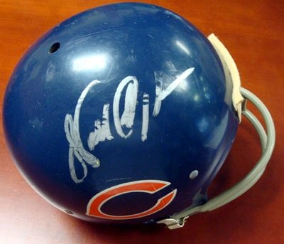 Walter Payton Autographed/Hand Signed Vintage Chicago Bears Helmet PSA/DNA #M00773