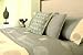 Akasha DCSU001FQN Surround Series Queen Duvet Cover - Buttercup with Mineral