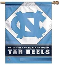 North Carolina Tar heels 27"x37" Banner