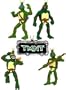 TMNT Teenage Mutant Ninja Turtle Ornament Set