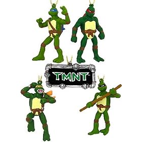 TMNT Teenage Mutant Ninja Turtle Ornament Set