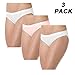 Hanes Ultimate Womens Cotton Stretch Bikini Underwear, 3 Pack