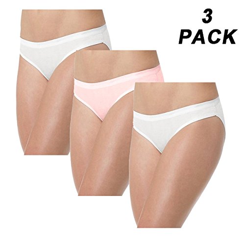 Hanes Ultimate Womens Cotton Stretch Bikini Underwear, 3 Pack