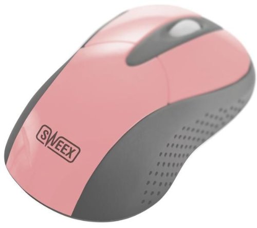 Sweex Wireless Mouse Mi426 - Pink Pitaya + Uh-10 4-port Usb Hub + Wet Wipe Dispenser (100 Wipes) Picture