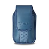 Leather Pouch Protective Carrying Cell Phone Case for BlackBerry Torch 9800 Curve 3G 9300 9330 Curve 8330 8300 8520 8530 8900 Bold 9700 9780 / ZTE MSGM8 II Cricket / HTC Pure / LG Octane Verizon Vu Plus enV3 VX-9200 Rumor Touch GM730 / Motorola Bravo Flipside ATandT Defy T-Mobile / Palm Pixi / Pixi