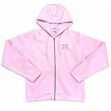 Michigan Wolverines NCAA Hoody Full Zip Hooded Sweatshirt For Women (Pink)