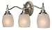 Craftmade 10220BN3 Brushed Nickel Legion Transitional Three Light Reversible Lighting...