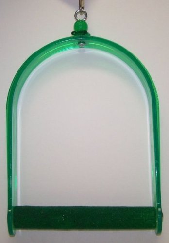 Pollys Pet Products Sand Walk Arch Bird Swing Size Large Assorted Colors