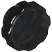 DimcoGray Black Phenolic Fluted Torque Knob Female, Brass Insert: 1/4-20" Thread x 7/16" Depth, 1-3/8" Diameter x 27/32" Height x 27/32" Hub Dia x 25/64" Hub Length (Pack of 10)