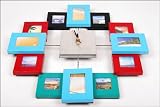 Produkt-Bild: Designer Foto Wanduhr f&uuml;r 12 Fotos