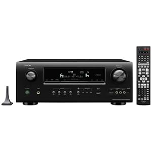Denon AVR 2312 7.1 AV-Receiver (7x HDMI mit 3D, Airplay, Internetradio, Netzwerk, USB Eingang, 7x 135 Watt) schwarz
