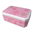 "Rose" Mele & Co. Girl's Glitter Daisy Musical Ballerina Jewelry Box