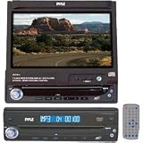 Pyle PLTS75 Wide Screen Car DVD Player - 7 TFT LCD - NTSC, PAL - 16:9 - CD-RW, DVD-R - MP3, Video CD, CD-DA, DVD Video, DVD Audio - 240W AM, FM