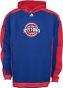 Detroit Pistons Youth adidas Fleece Hooded Pullover Sweatshirt