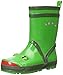 Kidorable Boy's Frog Rubber Rain Boots, Green, 9 M US Toddler