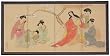 Japanese Asian Oriental Geisha Women - 6ft. Ladies in Afternoon Chinese Art Wall Screen - 36" x 72"