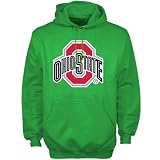 NCAA Ohio State Buckeyes Kelly Green St. Patrick's Day Specialty Hoody Sweatshirt (Large)