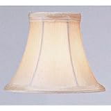 Silk Bell Shaped Chandelier Clip On Lamp Shades - Ivory - B1480