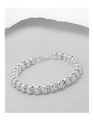 Ball Bracelet In 92.5 Sterling Silver