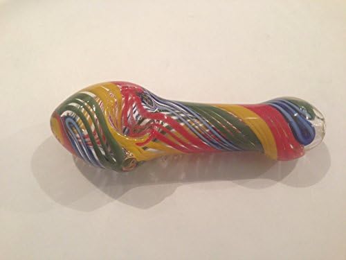 Glass Pipe with Color Accent