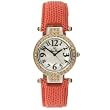 Lucien Piccard Women's " Roulette" Orange Sapphire Watch #27008OR