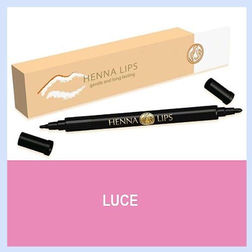 Natural Lip Stain, Henna Lips Lip Liner - (Luce)