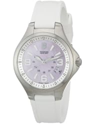 Victorinox Swiss Army Womens 241467 Base camp Pink Luminous Dial Watch Watch